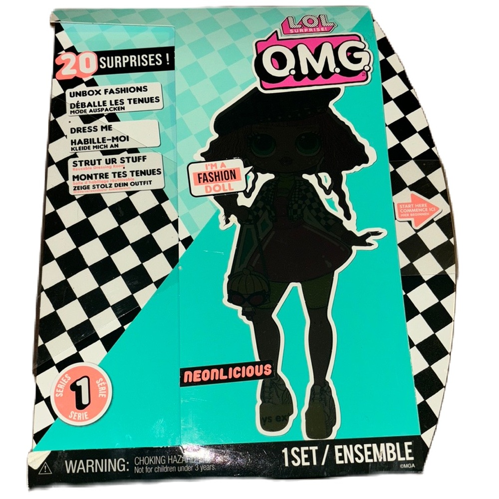 L.O.L Surprise Doll Neonlicious Series 1 New